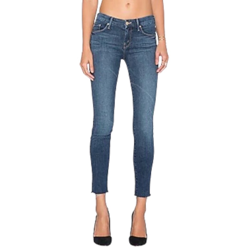 MOTHER Blue Ankle & Cropped Jeans